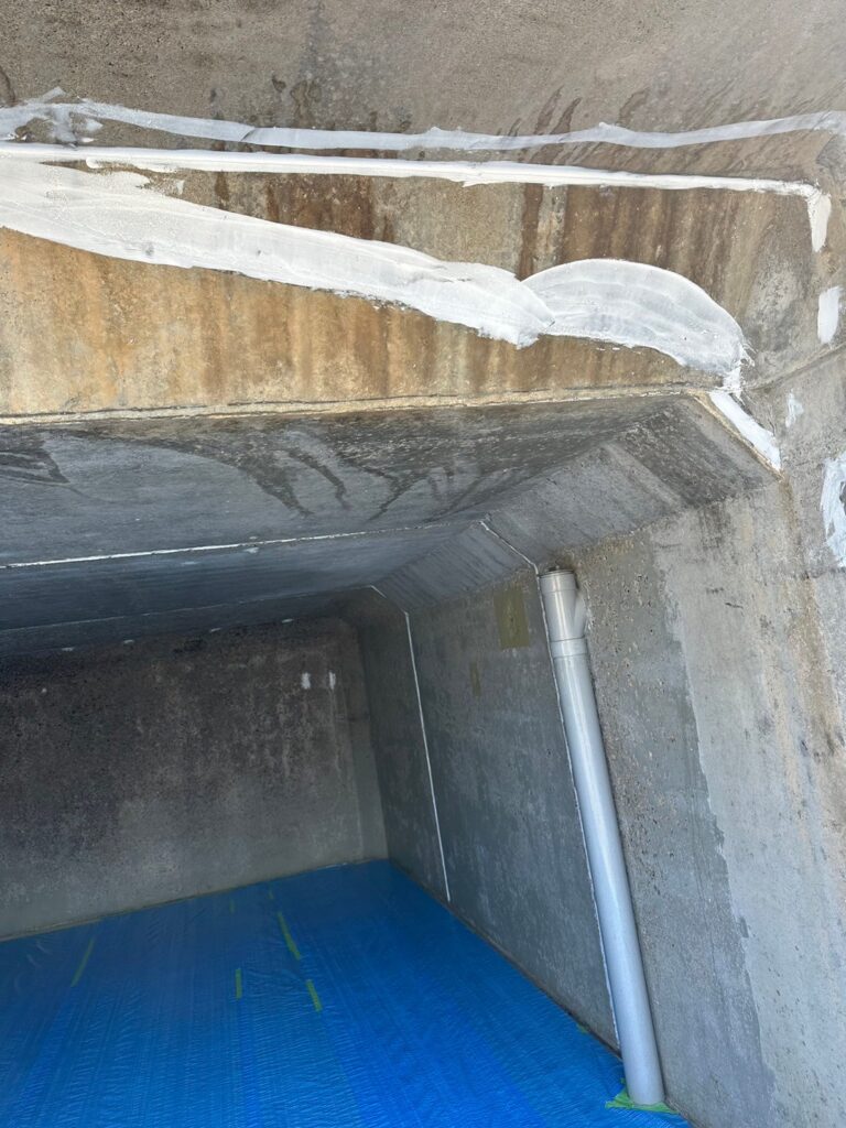 車庫塗装工事